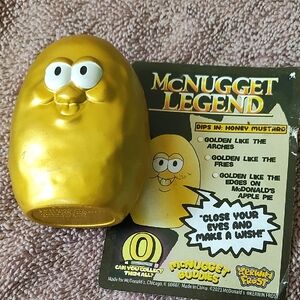 McDonald's McNugget Legend Gold Figure